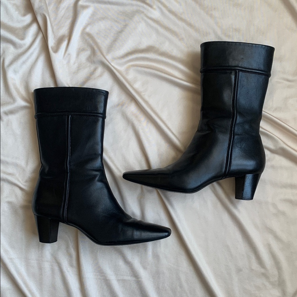 Cole Haan Black Ankle Boots - Picture 2 of 11